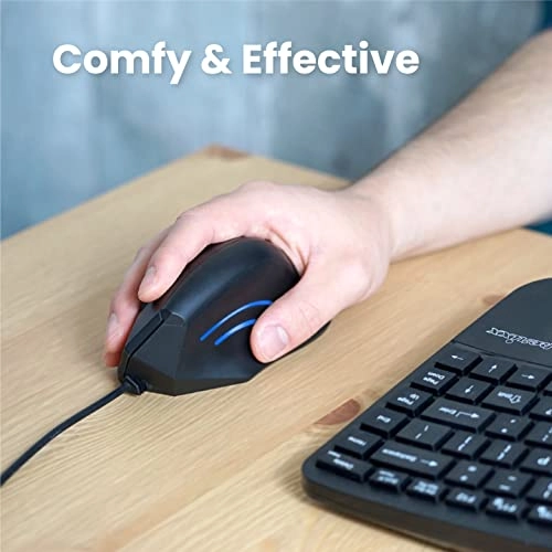 PERIMICE-508 Vertical Ergonomic Mouse - USB