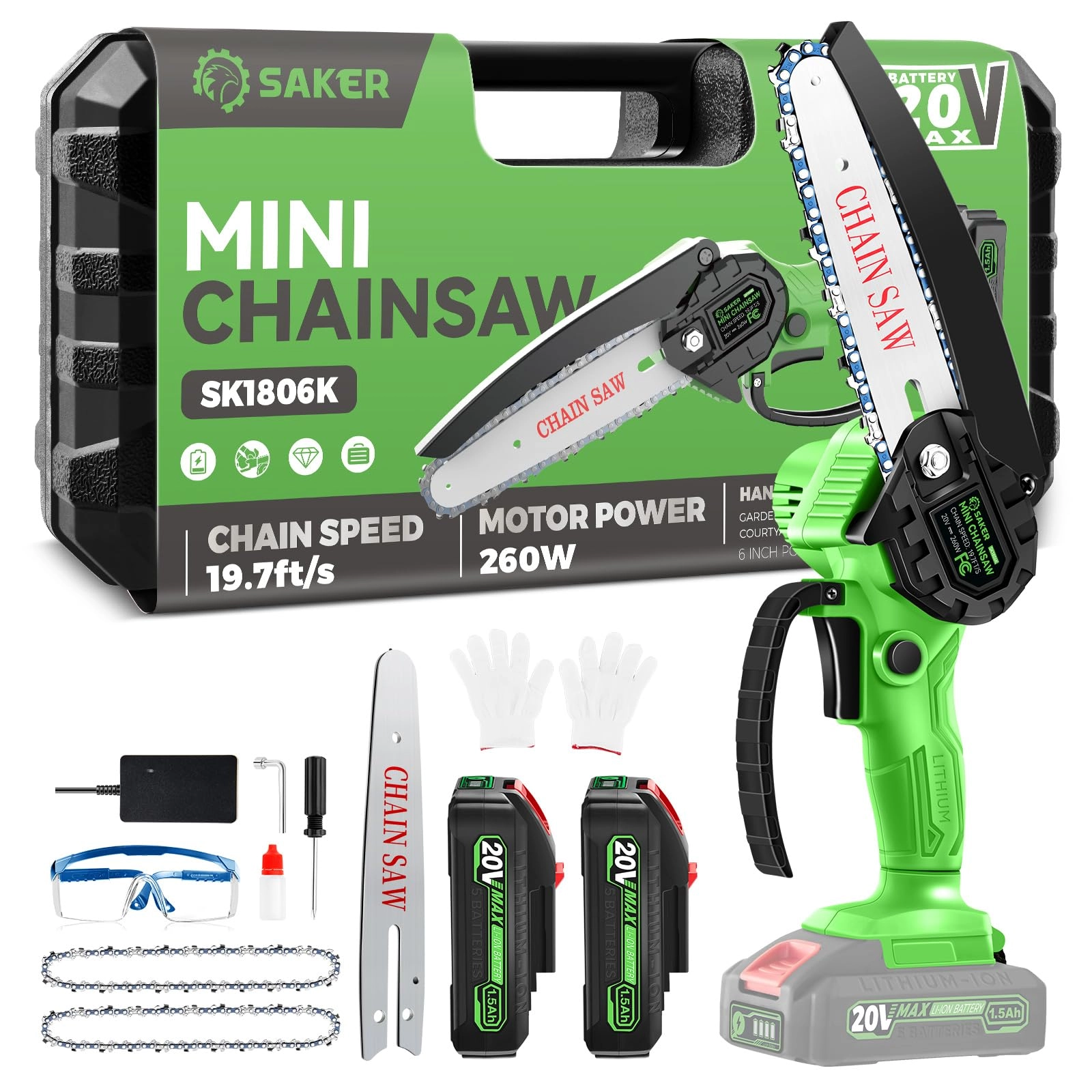 Mini Chainsaw - 550 Watts
