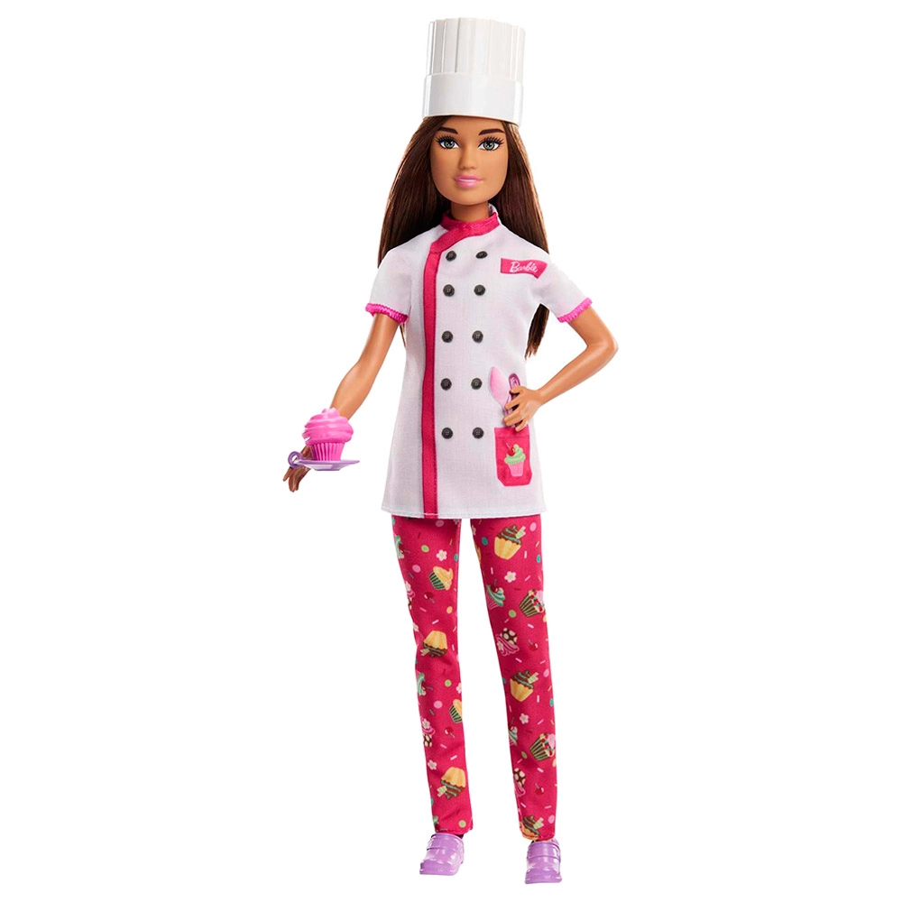 Mattel Games Barbie Pastry Chef Doll - Ages 3+