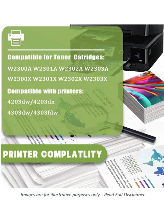 230A W2301A Toner Cartridge - Cyan