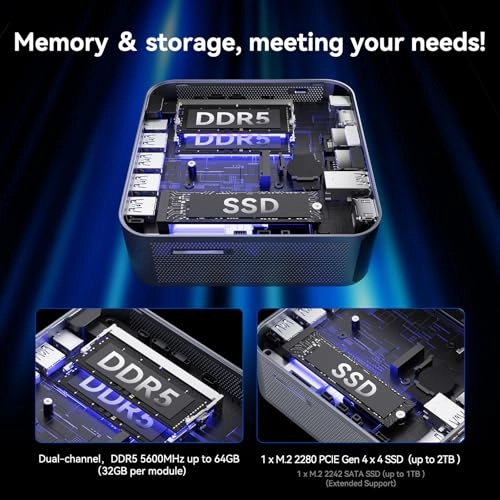 GT1 Mega - 32GB 2TB NVMe SSD 14th Gen Intel Ultra 9 185H