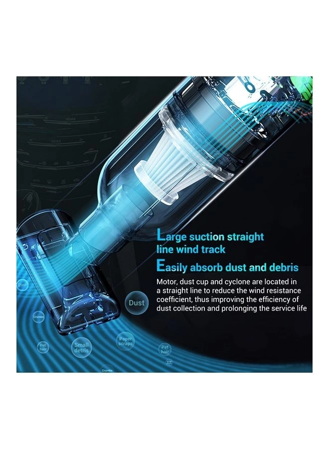 Handheld Vacuum Cleaner - 2x2000 mAh