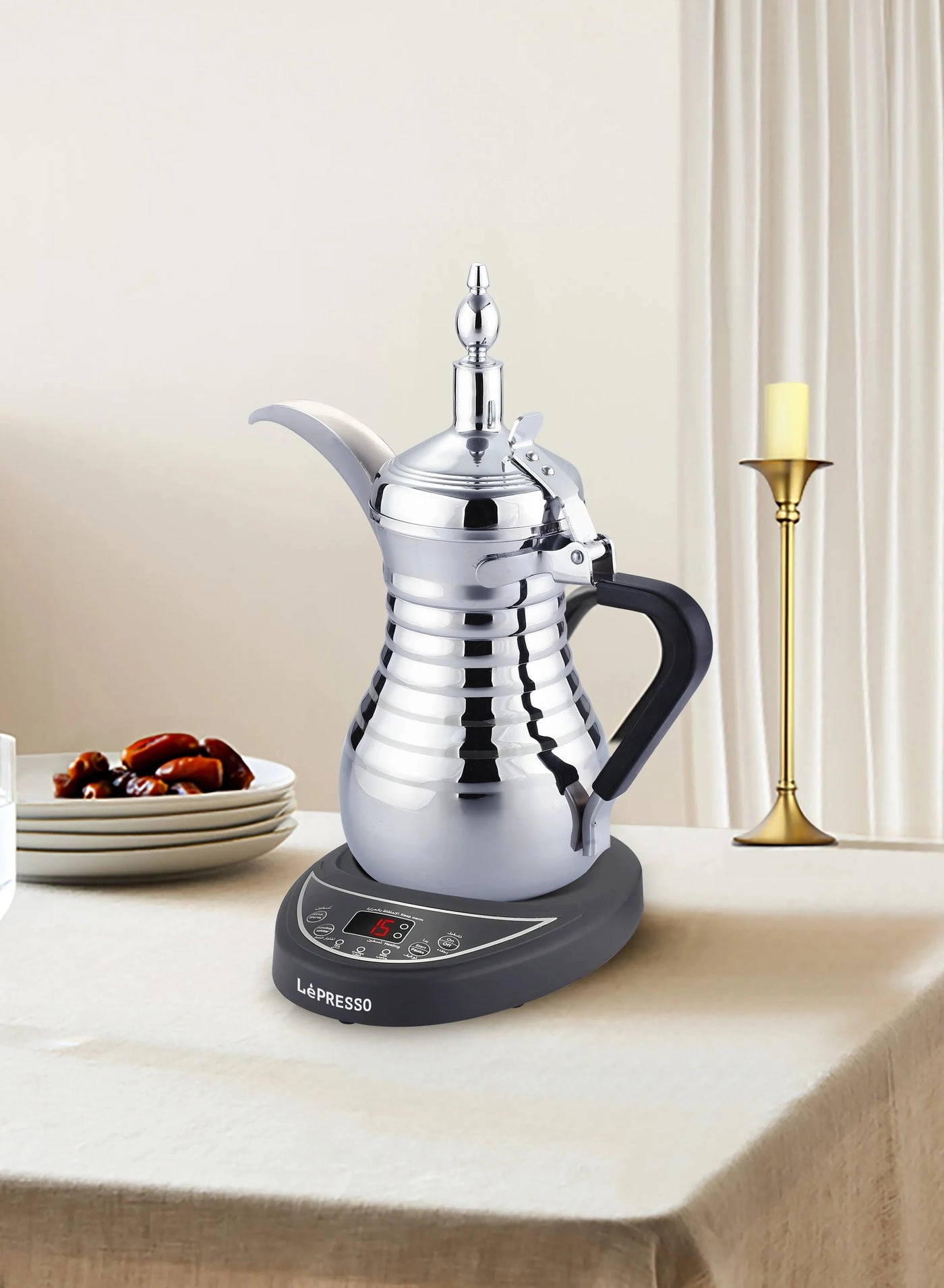 Electric Arabic Coffee Maker - 800W 0.75L