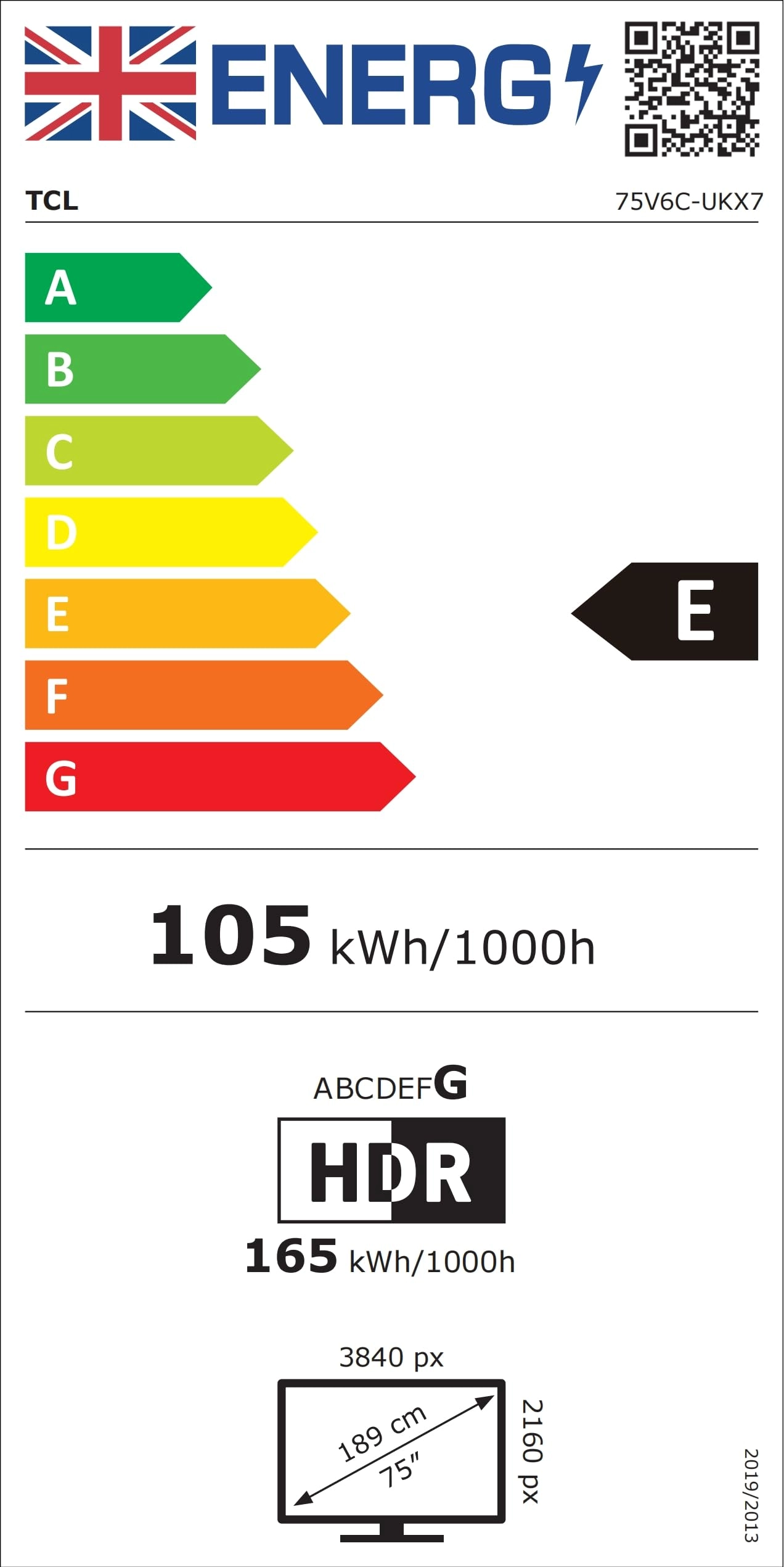 75V6C - 75 in