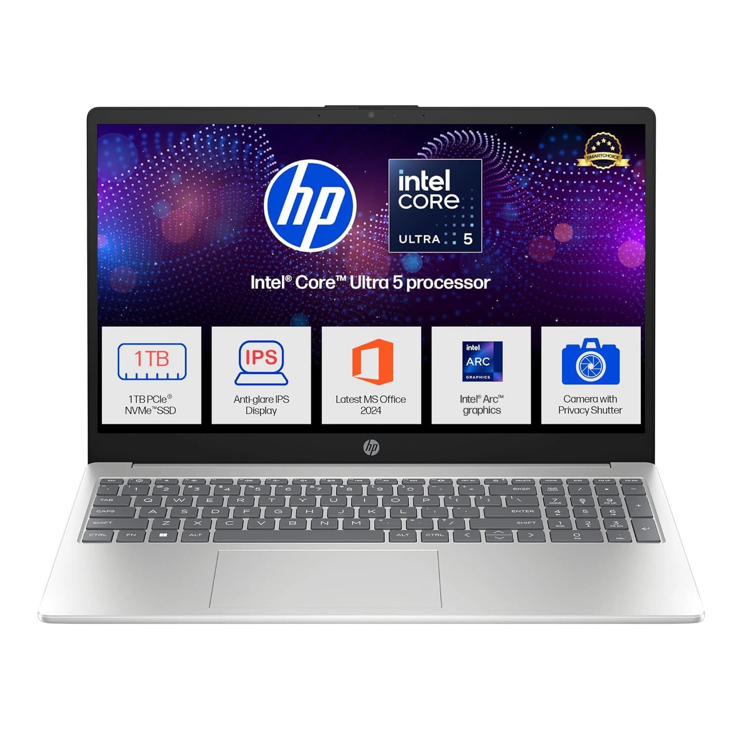 HP, HP 15 - 15.6'' Ultra 5 125H 16GB DDR5 1TB SSD