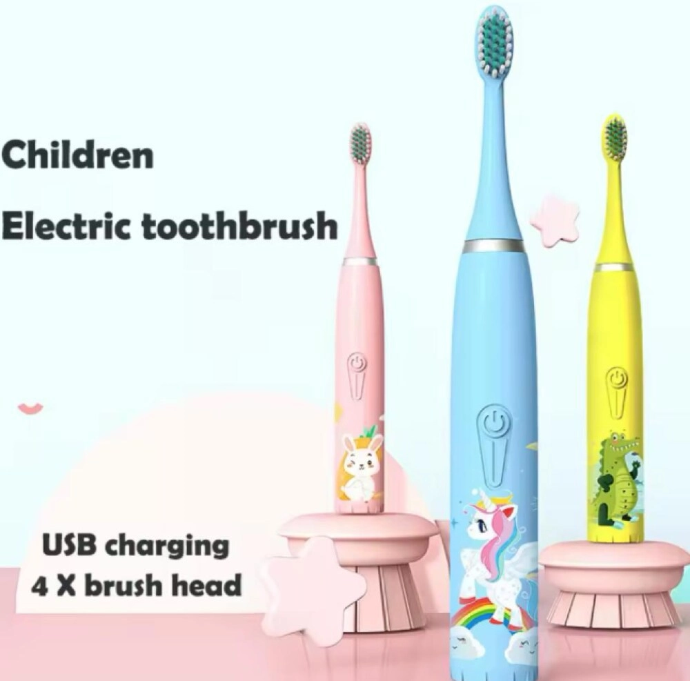 Sonic Electric Toothbrush for Kids - Smart Timer Rechargeable Battery