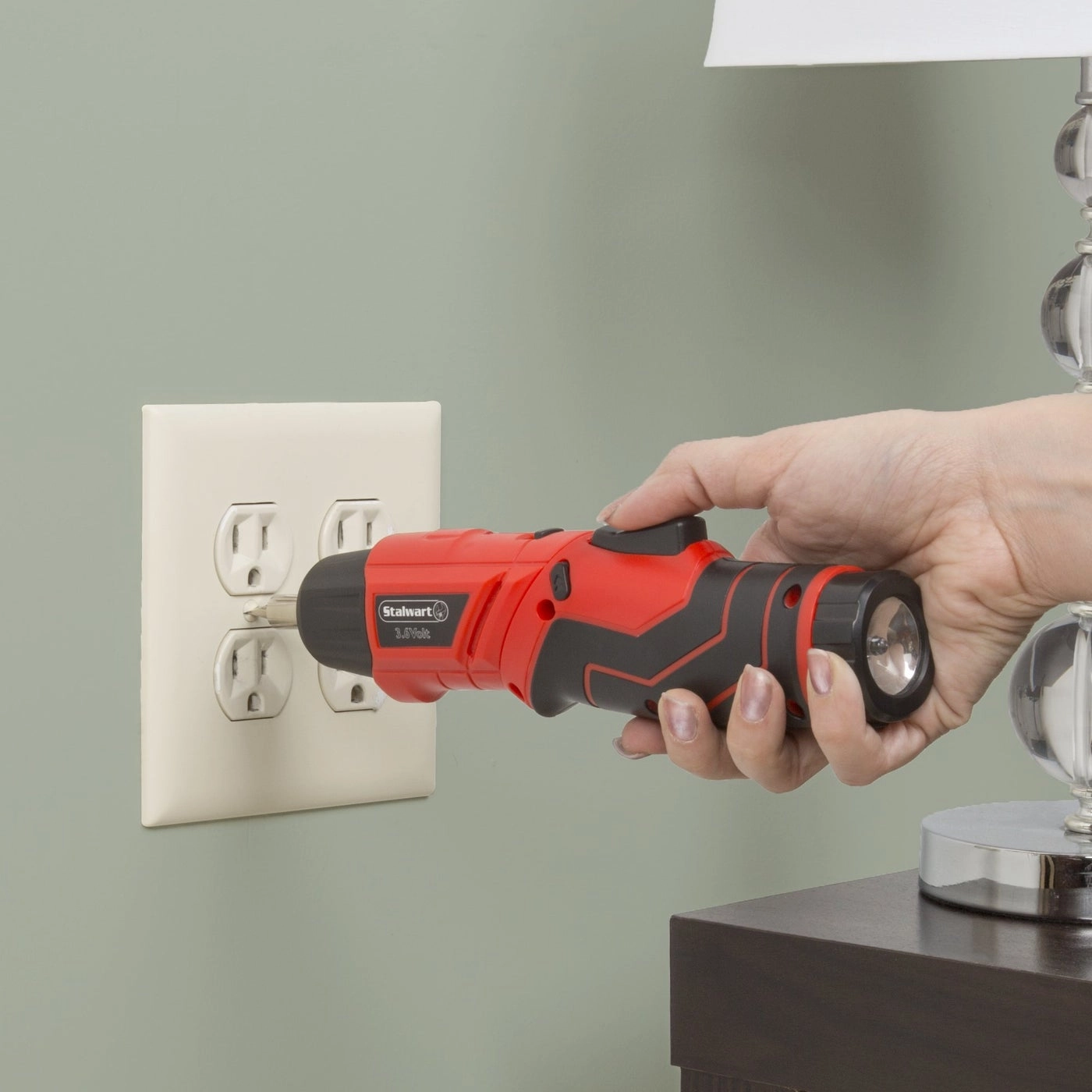 Pivoting Screwdriver Set - 45-Piece Cordless