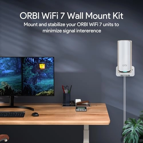 Orbi WiFi 7 Mount Kit - 2-Pack Compatible with Orbi 970/870/770 Series & Nighthawk WiFi 7