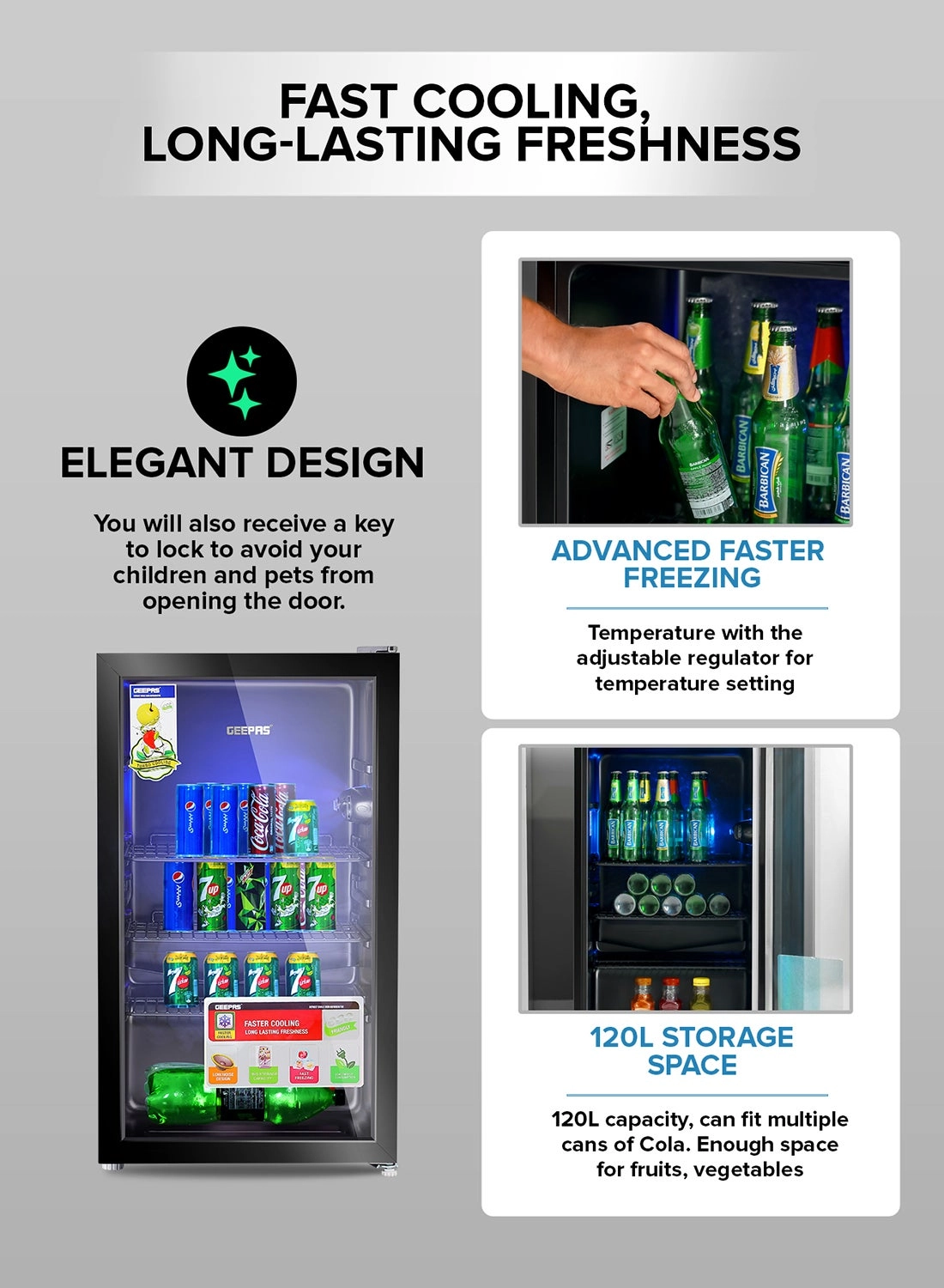 Showcase Chiller - 120 L