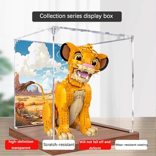 Protective Case (43247) - Acrylic Cover Wooden base 3mm