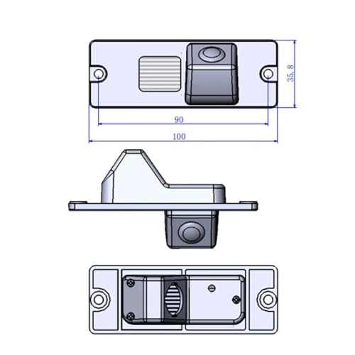 Rear View Parking Camera - Night Vision 1080p/720p