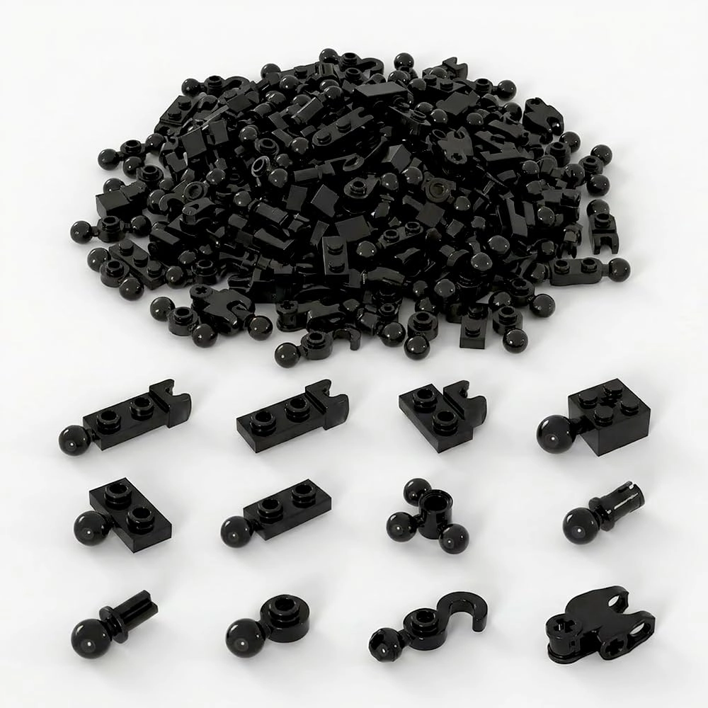 NUBLIXIP Ball Joint Socket Plate Connector Set - 120 pcs