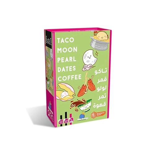 Taco Moon Pearl Dates Coffee - Arabic-themed Party Card Game