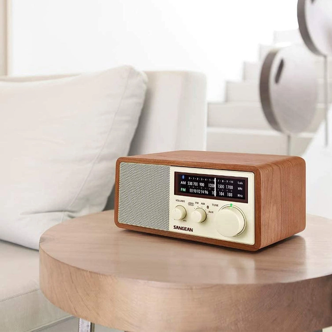 WR-16 - AM/FM Bluetooth Wooden Cabinet