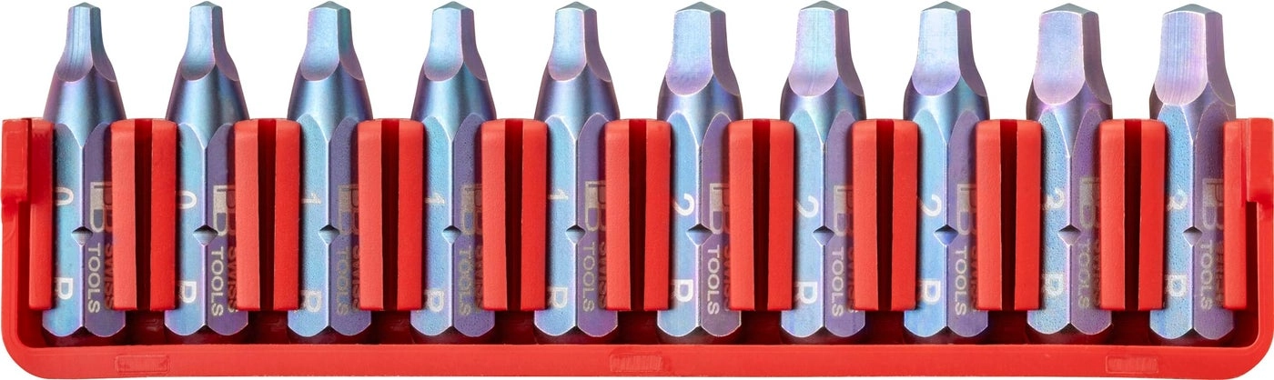 PB Swiss Tools Robertson Bit Block C6.708 CN - 10 piece(s)