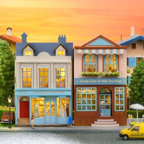 QT Series Dollhouse - Wooden House Kit LED Light