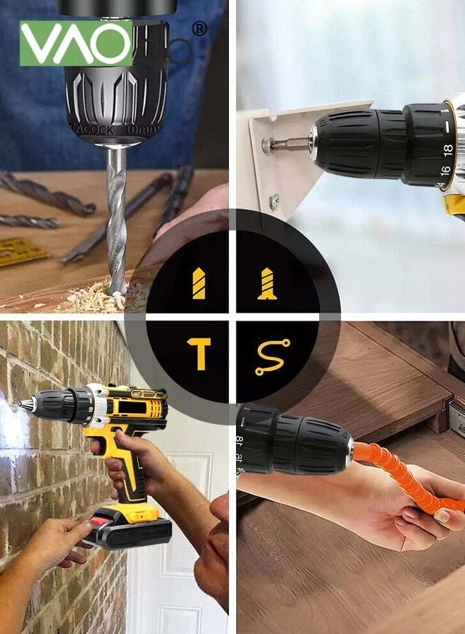 Cordless Drill - 24V 2 piece(s) 25+1 Torque Settings