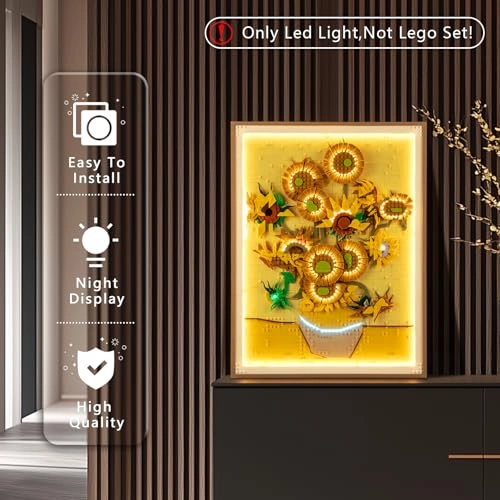 Light Kit for LEGO Vincent van Gogh Sunflowers 31215 - Plastic