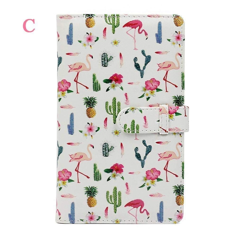 96 Pockets PU Leather Instant Photo Album - 18.5x11.5x1.5cm for Polaroid mini series 3 inch photos ( Instax mini8/9/7s/7C/25/70/90 ) mini3 inch photo album