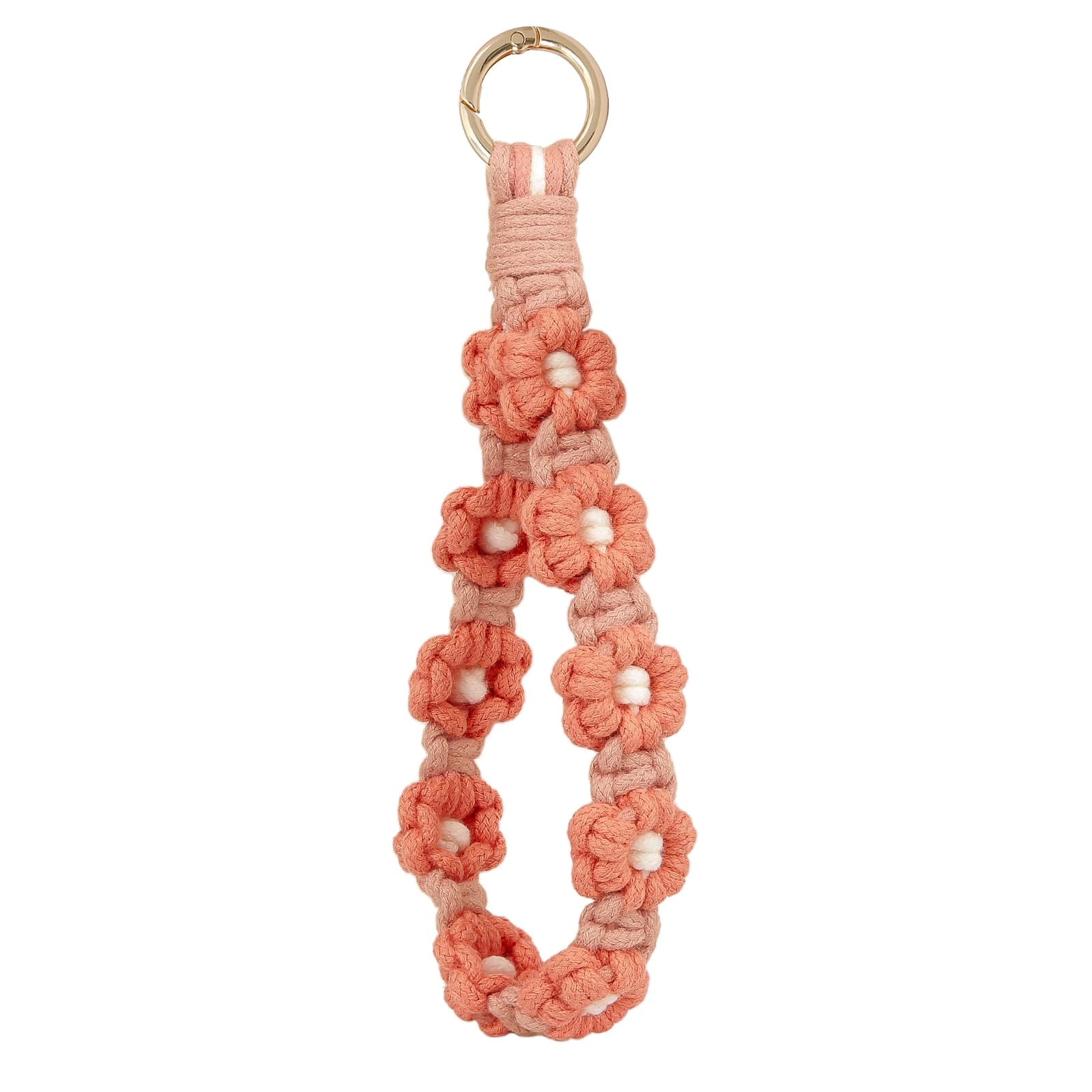 Boho Macrame Keychain - Car