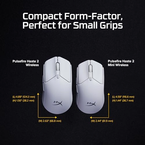 Haste 2 Mini Gaming Mouse - Wireless