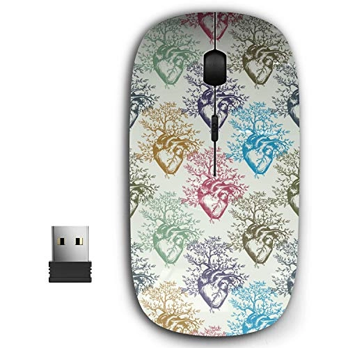 Ergonomic Portable USB Wireless Mouse