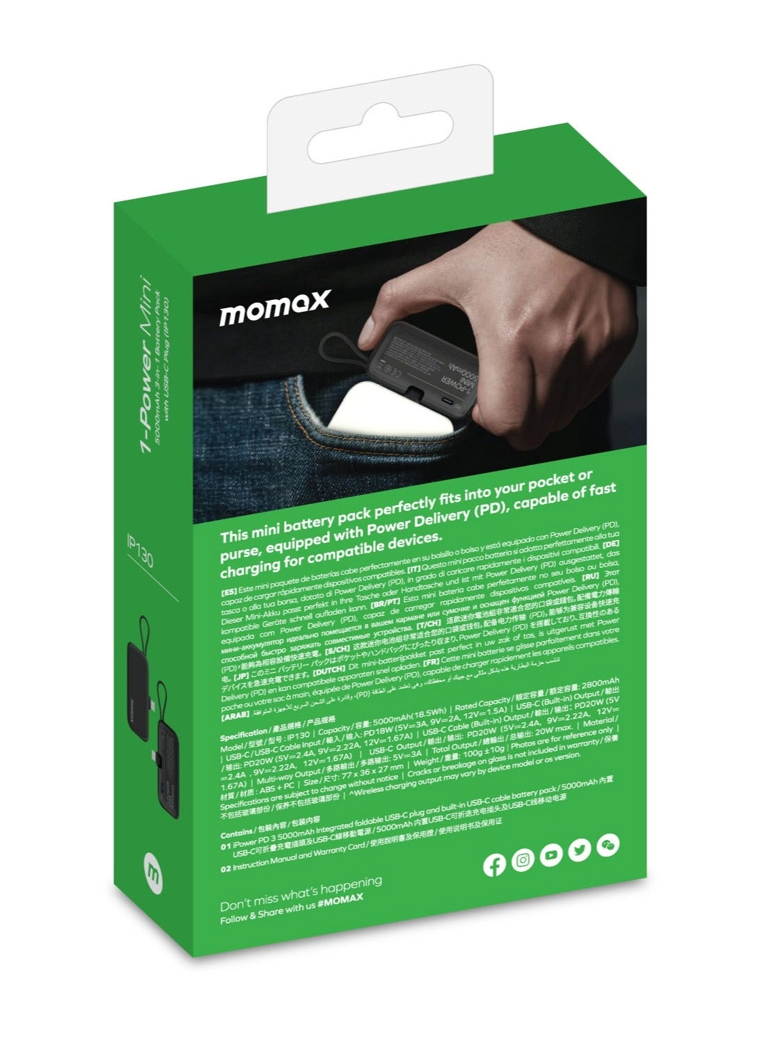 1-Power Mini - 5000 mAh 20W