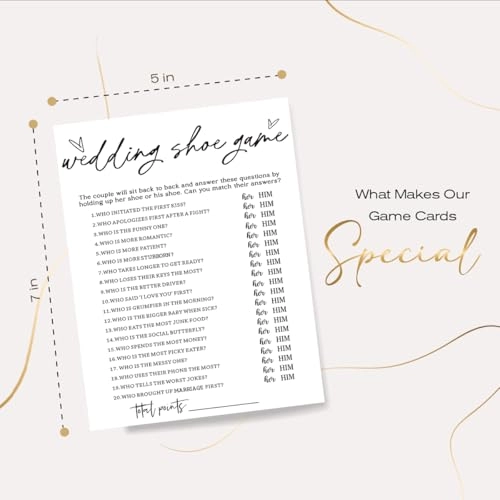 Bridal Shower Games Cards - Adult 25