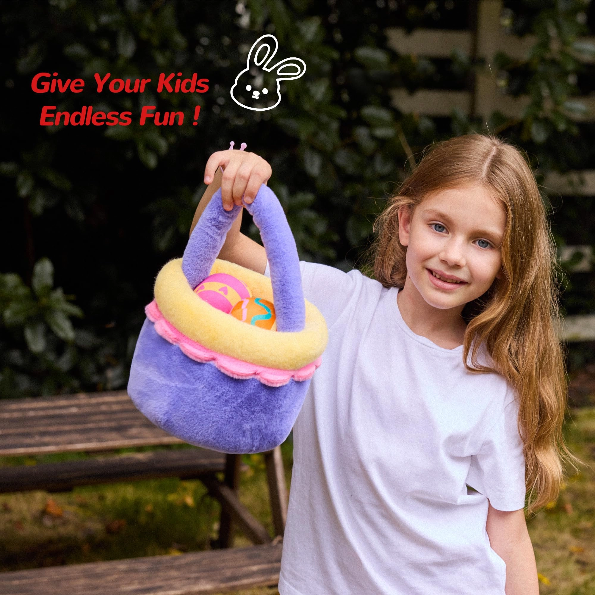 Easter Basket Eggs Playset