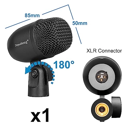 DM7 XLR Microphone 7-Piece Kit