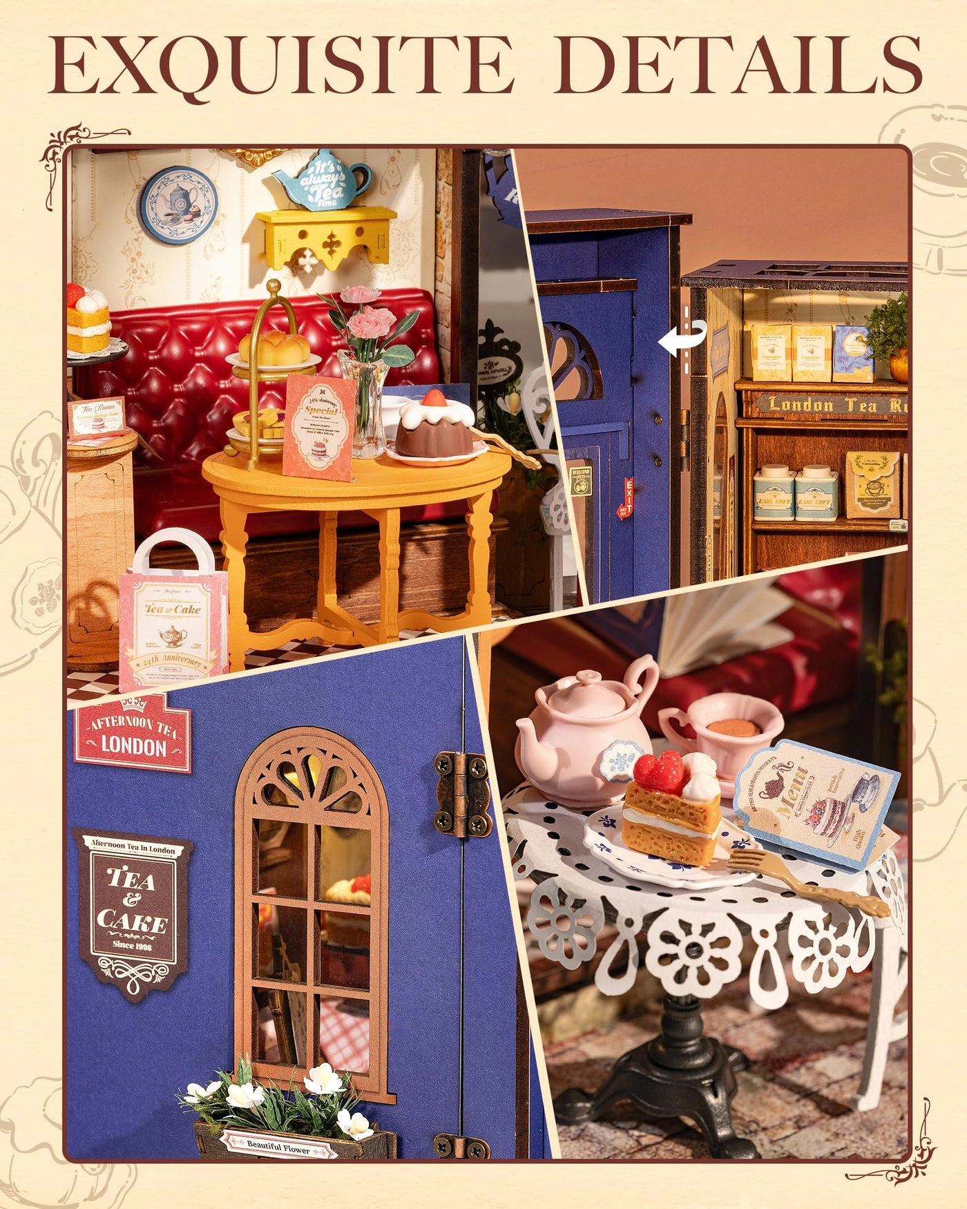 Leisure Time Tea Room - Edwardian 1:18