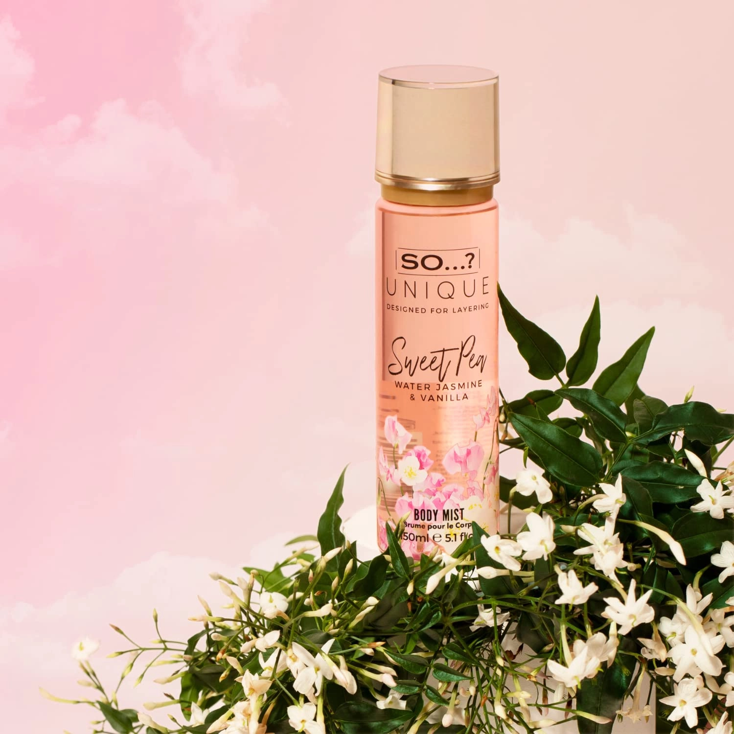 Unique Mini Mist Womens Gift Set - Body Mist 4 x 50ml.