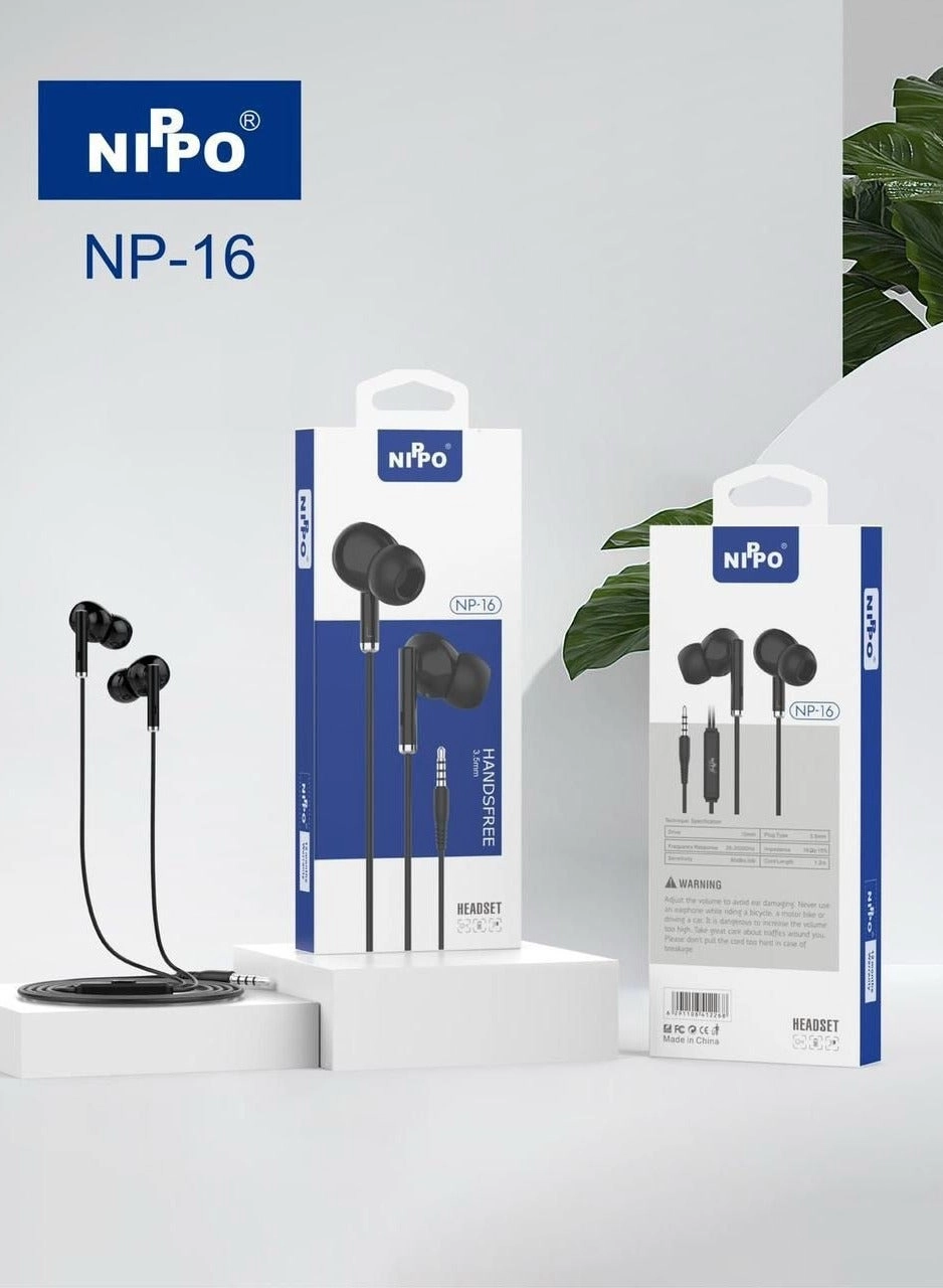 Nippo NP-16 Wired Headset