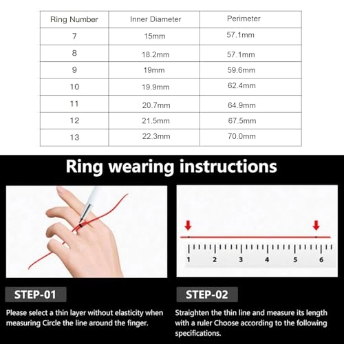 Smart Rings - Size 9(ID 18.9mm / 0.74in C 59.5mm / 2.34in) 16mAh