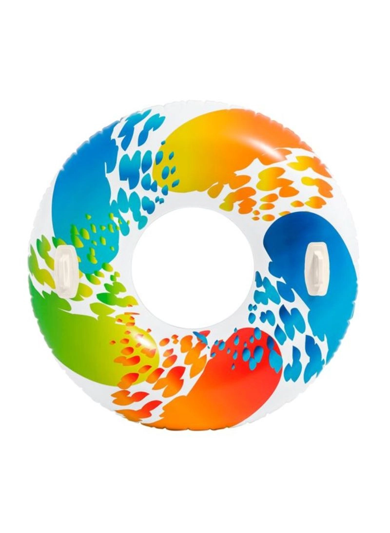Color Whirl Tube - Swimming Pool Float Tube