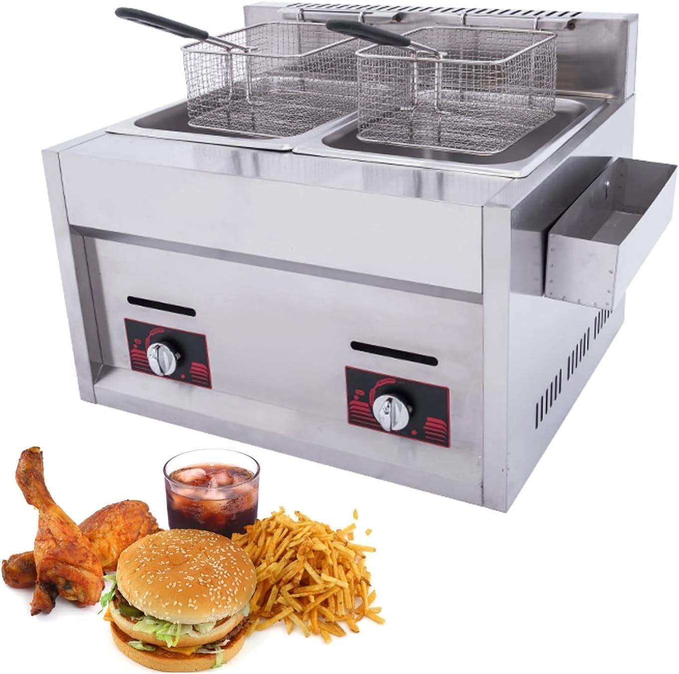 UDYNXHS Gas Fryer MVVFKF0856