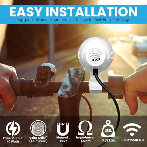 PLMRBT33WT - 2 Speakers