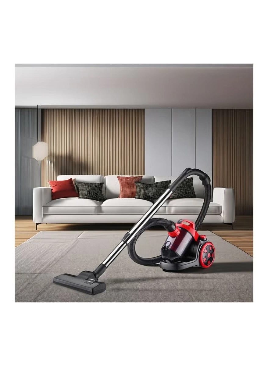 Multi-Cyclonic Bagless Corded Canister Vacuum Cleaner - 2.2 L 1200 W 4.2m cord