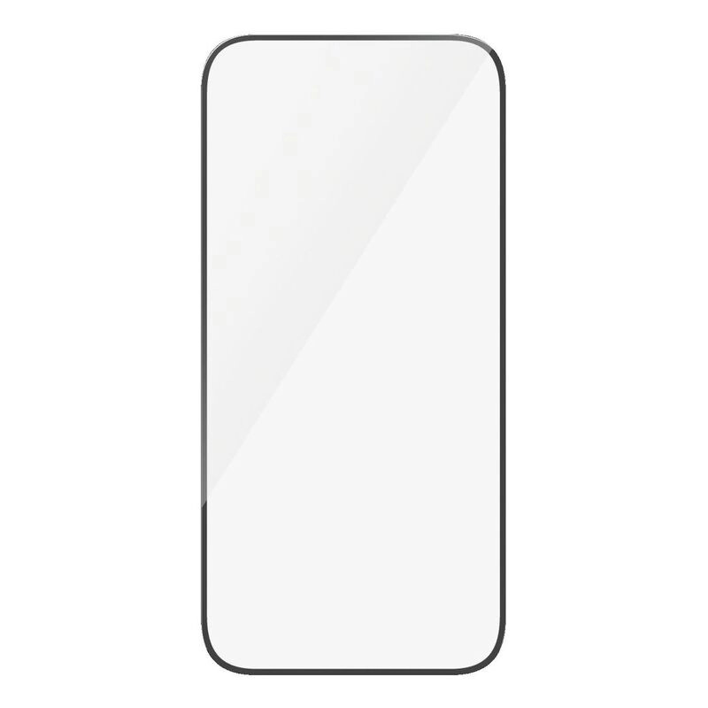 Ultra Wide Fit Clear Tempered Glass Screen Protector for iPhone 16 Plus