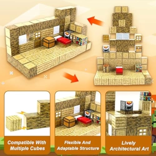 Magnetic Blocks - 80pcs Fantasy
