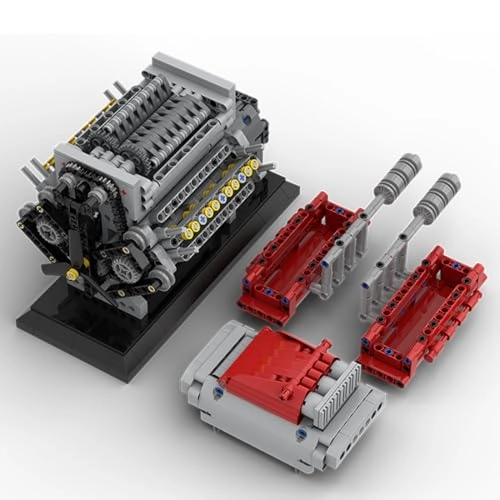 MOC-171732 Crossplane V8 Engine - Supercharger Removable Cover