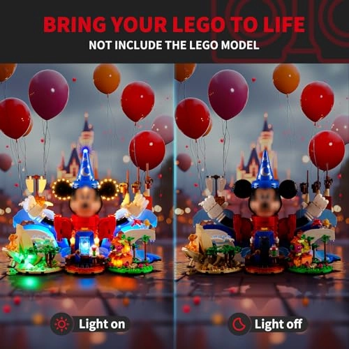 LED Light Kit for LEGO Magic of Disney 21352