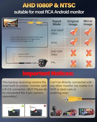 Car Backup Camera - Night vision