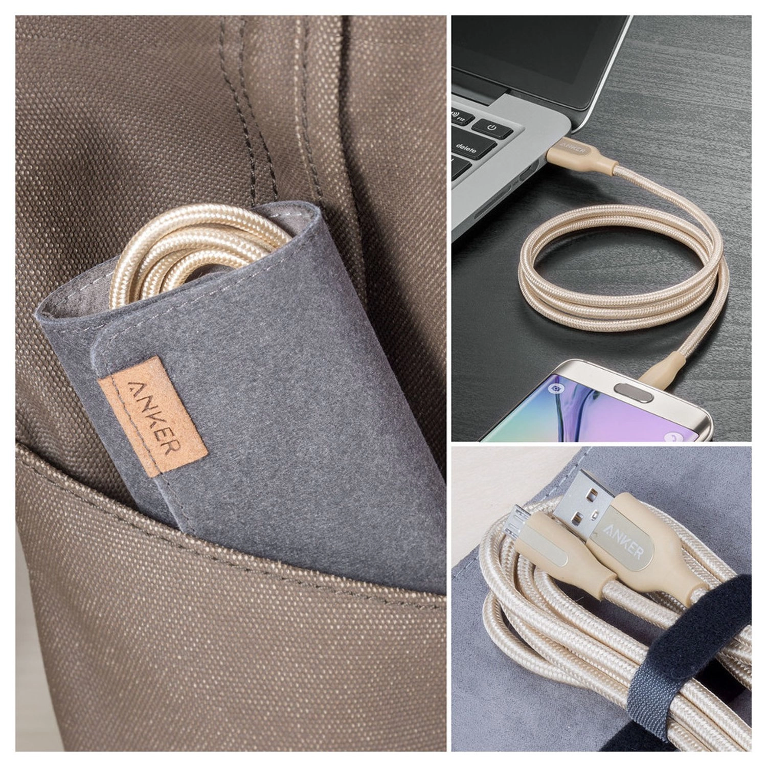 PowerLine+ Micro USB Cable Micro USB to Type A 0.9m