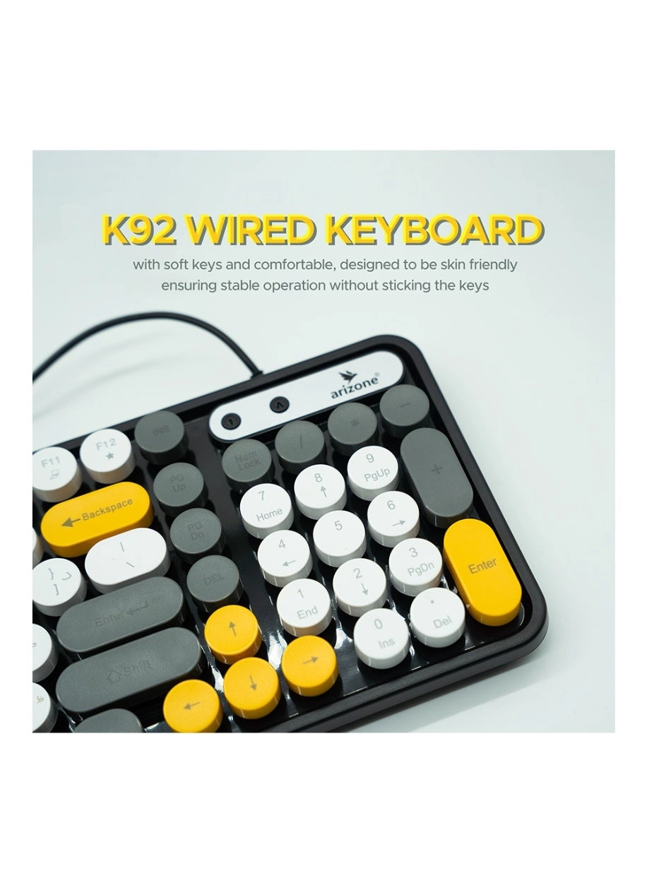 K92 - EN/AR Wired