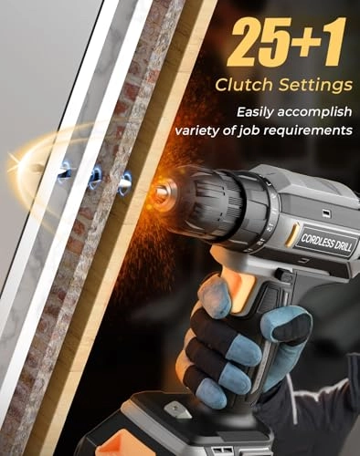 Cordless Drill Driver - 2000mAh