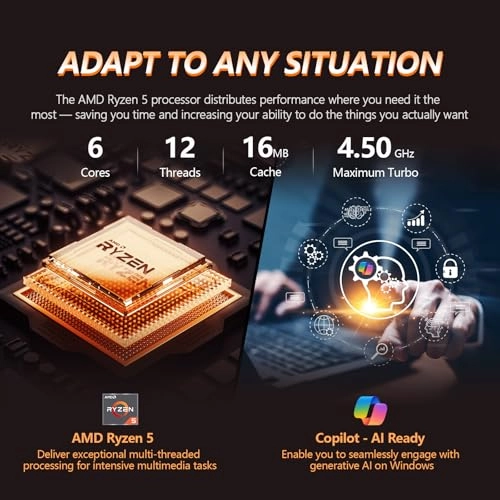 17.3 Touchscreen Laptop - 17.3'' 2 TB 64GB Ryzen 5 7530U