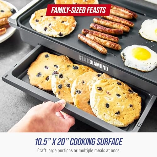 Electric Griddle - 20” x 10.5”