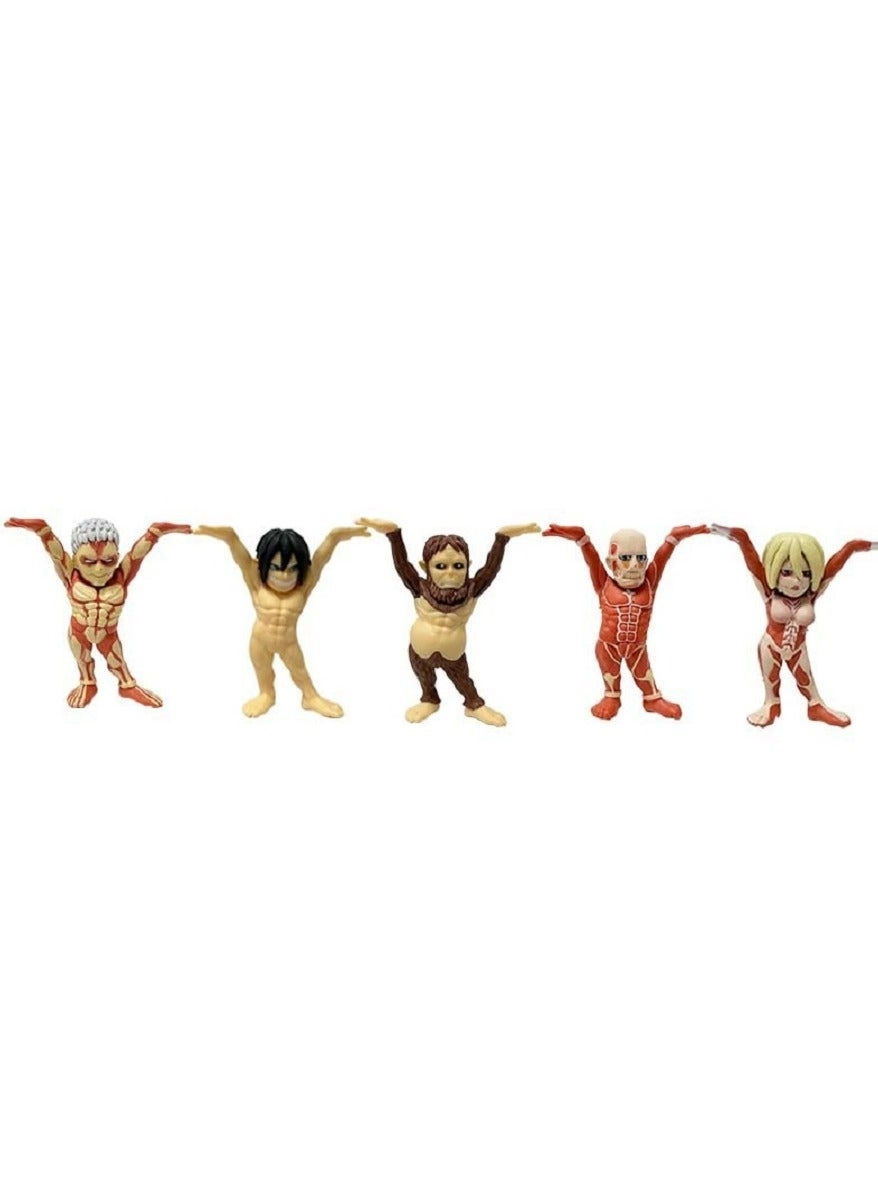 Armored Titan + Beast Titan - Attack on Titan Q Version