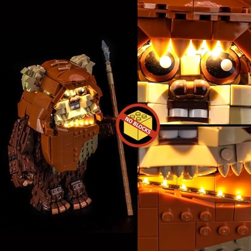 LED Light Set - Compatible with 75430 Wicket the Ewok USB/Battery Powered